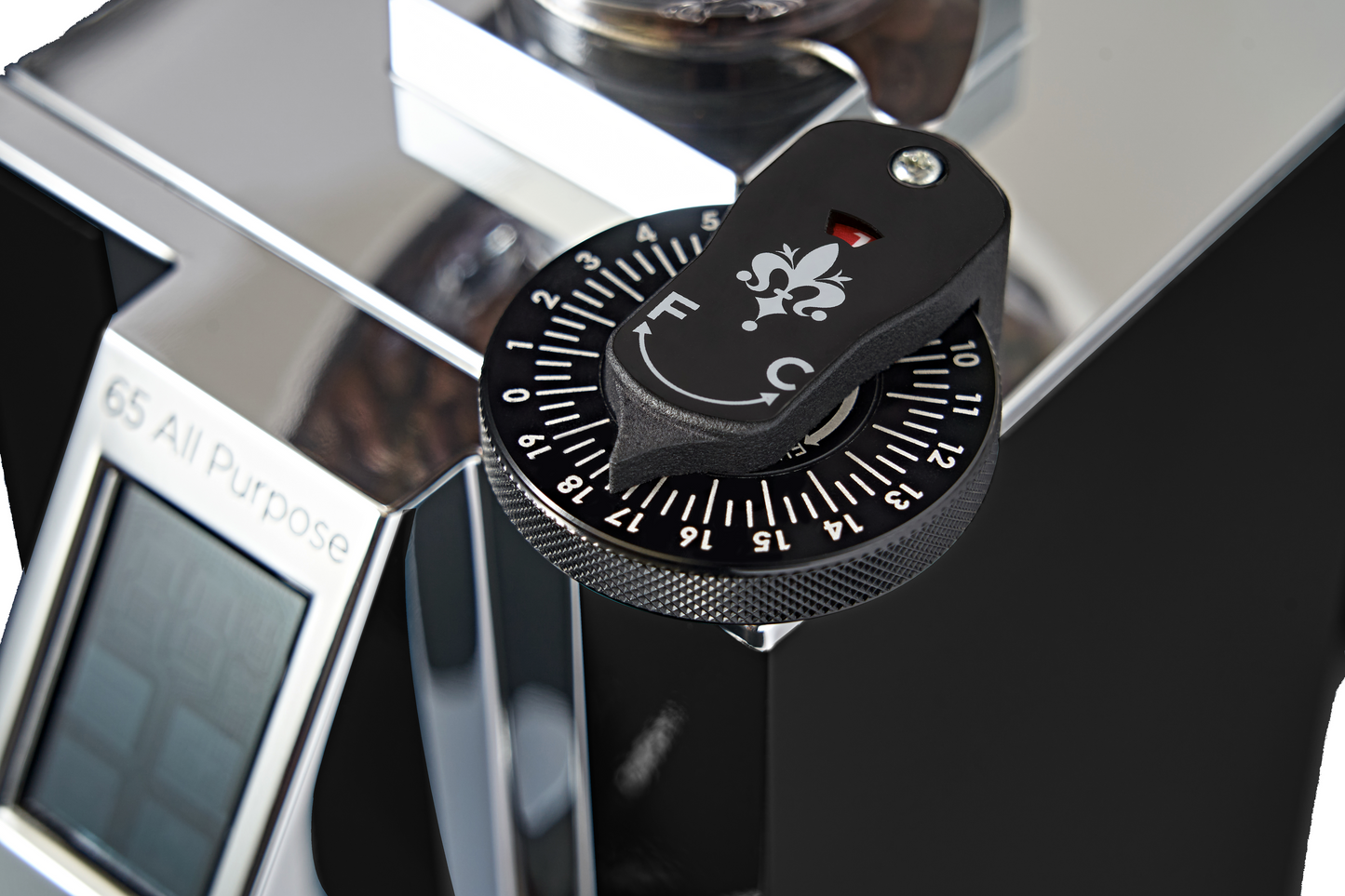 Eureka Mignon Libra 65 AP - 16CR Matt Black
