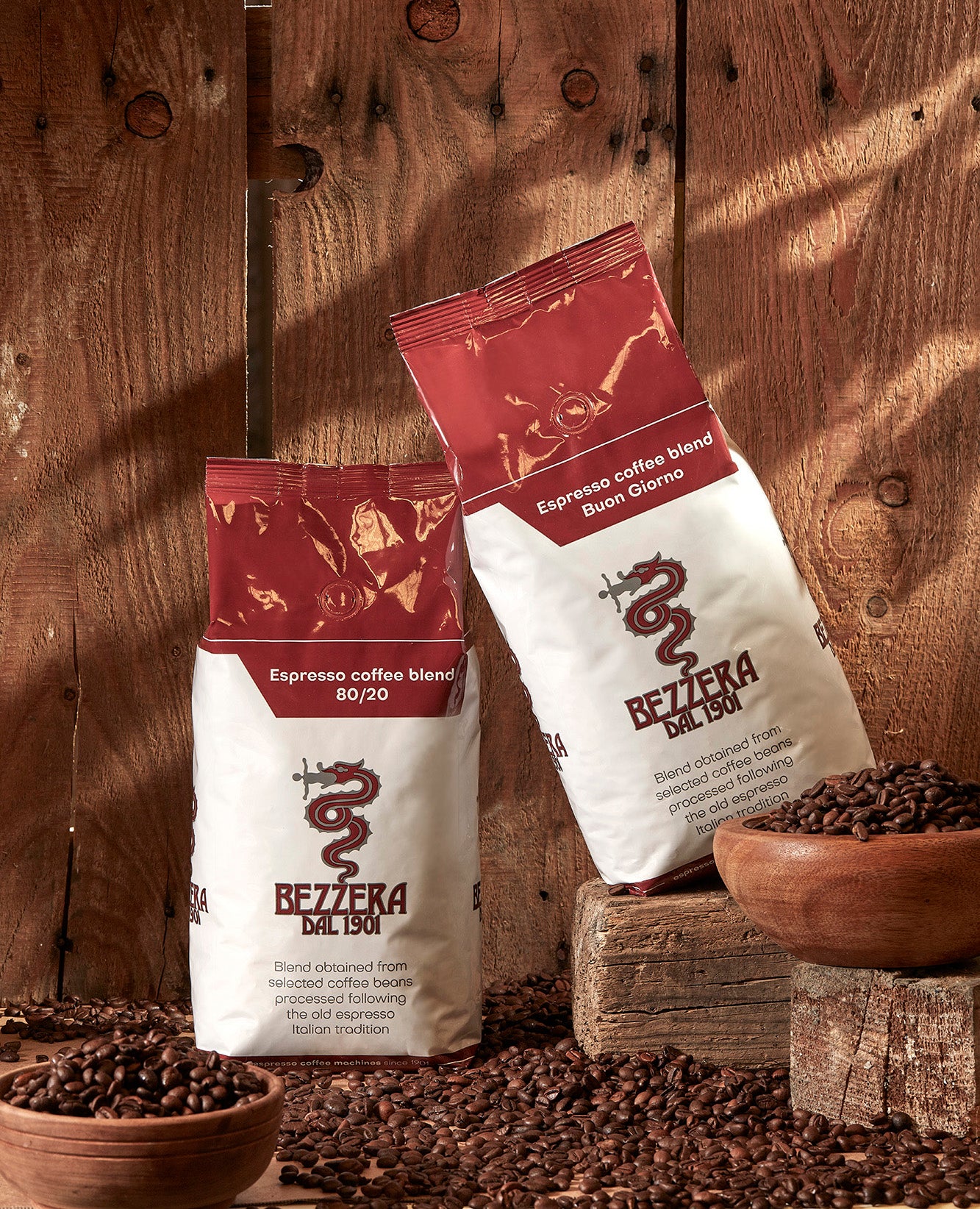 Bezzera Buon Giorno – Espresso Bohnen (80% Robusta / 20% Arabica) 1Kg